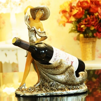 

Beauty Sexy fashion vintage wine rack wine block decoration restaurant wine decoration gift