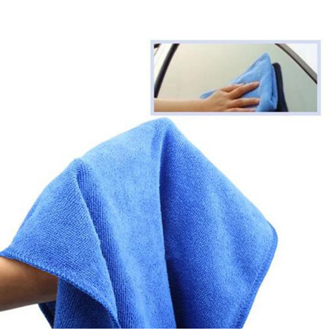 Новое поступление мягкой очистки полотенце из микрофибры волокно абсорбент Авто мытья сухой чистой тканью 30*30 см 1 шт./компл