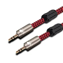 High Premium 3 5mm to 3 5mm Male Extension Auxiliary AUX Cable For Car Speaker Headphone iPhone Smartphone Audio Cable 1m 2m 3m