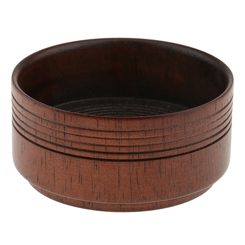 9cm High Quality Wooden Men's Shaving Mug Bowl Men Barber Beard Shave Brush Soap Cup