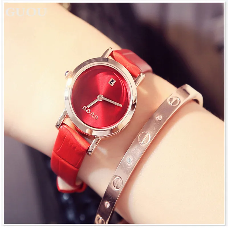 Женские Водонепроницаемые кварцевые часы с календарем из сплава|watch jewellery|watch repair
