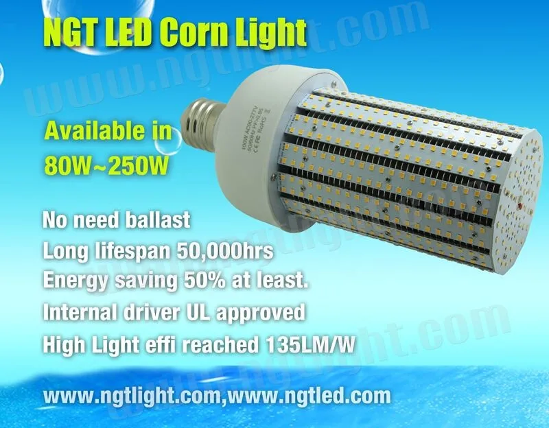 led replacement for high pressure sodium lights 200W Corn Lamp e39 Corn light bulb 