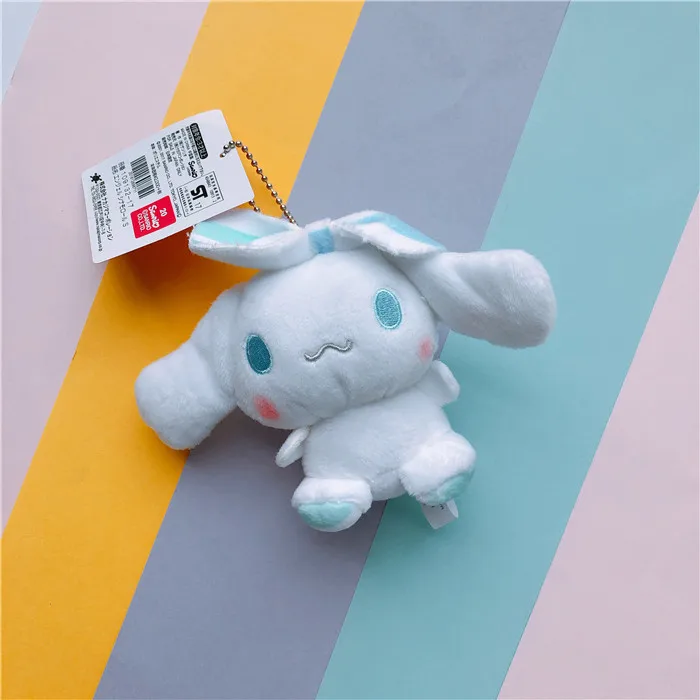 10 см Cinnamoroll Собака Мягкая Плюшевая Кукла Маленькая подвеска для детей kawaii
