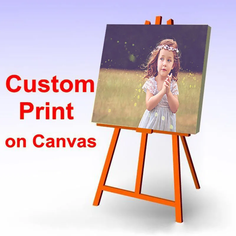 

Custom Made Your Picture,Family or Baby Photo,Favorite Image Custom Print on Canvas Thermal imager Unique Gift For Children