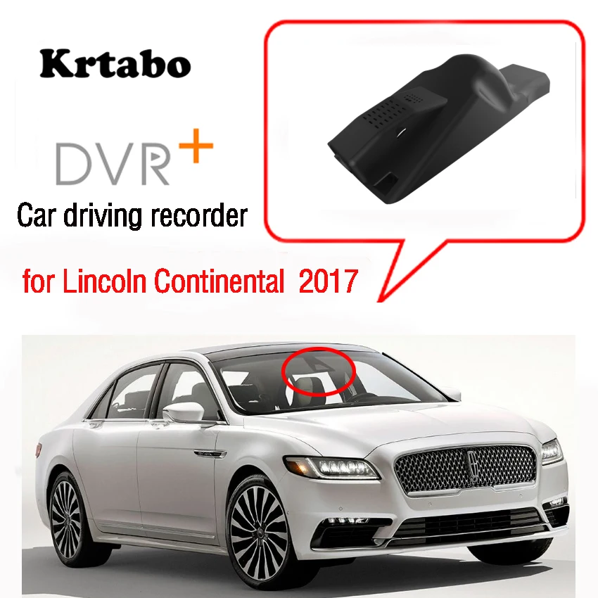 Автомобильный видеорегистратор для Lincoln Continental 2017 2018 с Wi Fi Высококачественная