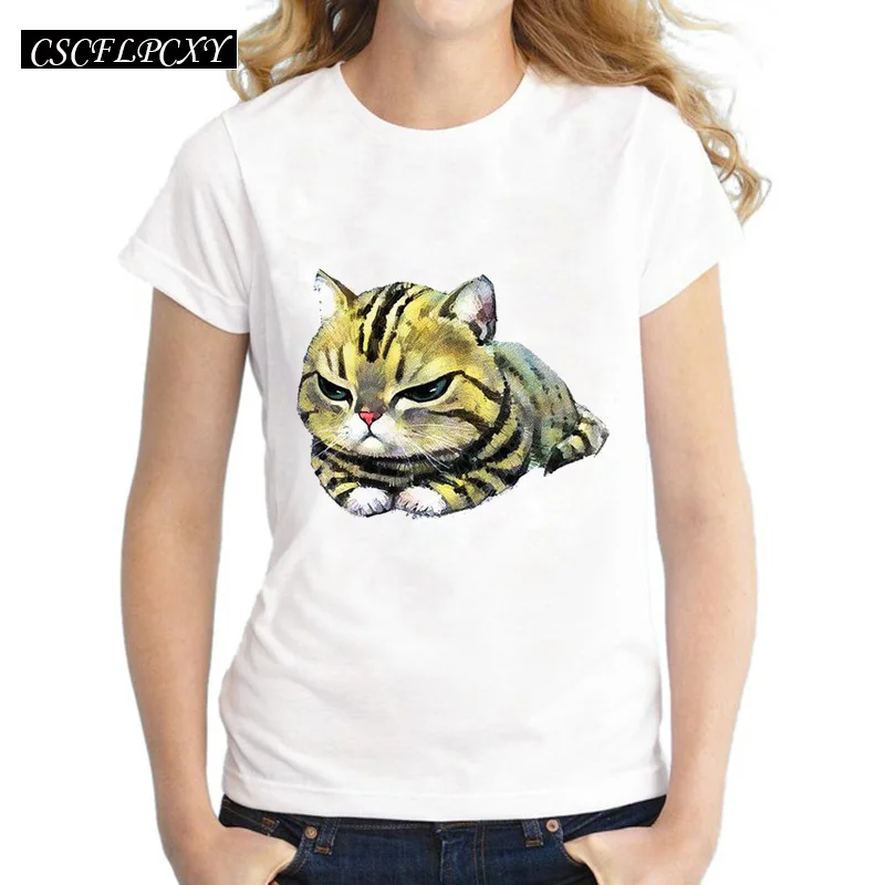 New-2016-Animal-Tiger-Tees-Women-T-Shirt-Cartoon-Pug-Print-Short-Sleeve-Femme-T-Shirts.jpg_640x640
