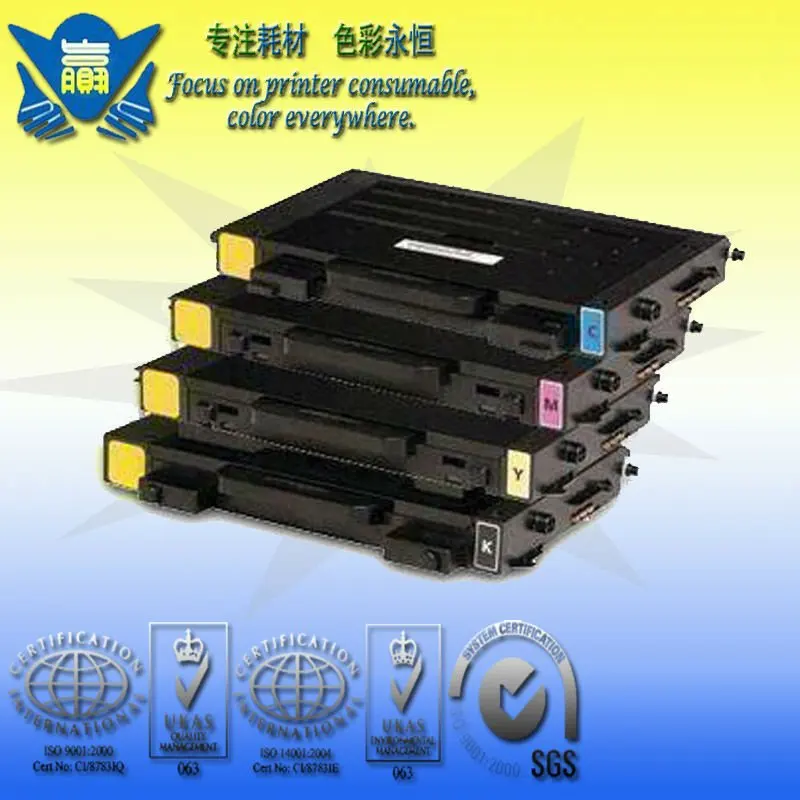 

Set of 4 Compatible CLP-510 Series toner cartridges For Samsung ( 1 Black, 1 Cyan, 1 Magenta & 1 Yellow )