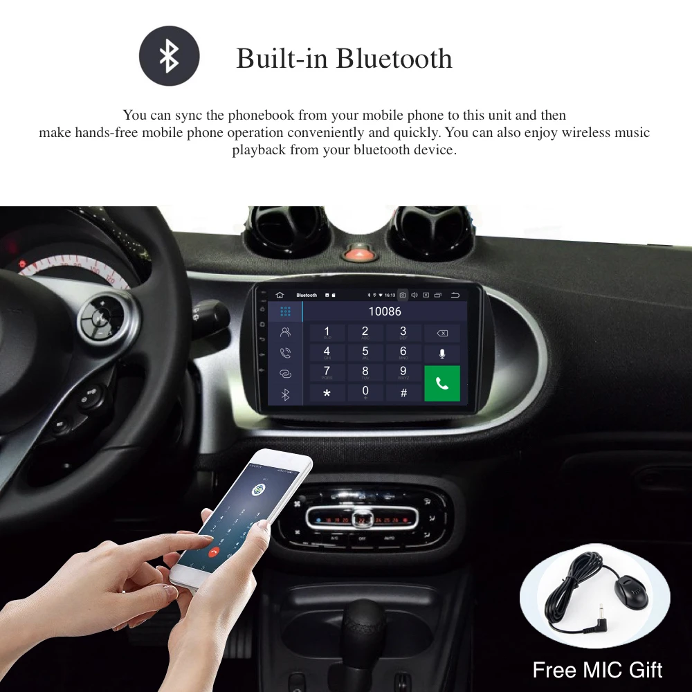 Android 9,0 2 Din gps для Mercedes Benz Smart ForTwo C453 A453 W453 JBL PX6 DSP ips HDMI 4 Гб+ 64 Гб RDS wifi BT карта