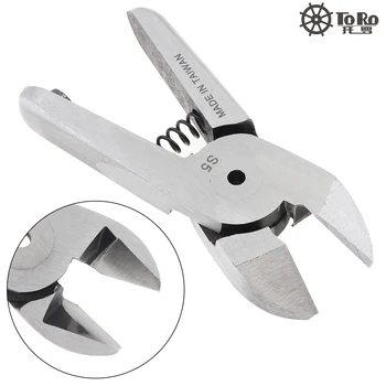 

TORO S5 Stainless Steel Optional Angle HS-20K Pneumatic Scissors Head Nippers Blade for 2mm Iron Wire / 2.8mm Copper Wire