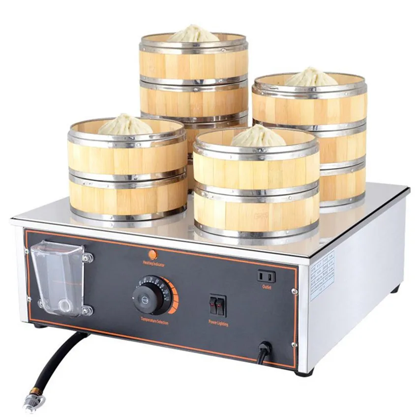 Electric Desktop Steamed Buns Machine Insulation Steaming Pots Small
