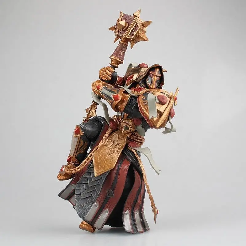 

21cm WOW Human Paladin Judge Malthred Action Figure Statue NEW Anime Figure Collectible Model Toy