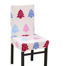 Рождественское украшение, Банкетный стул, пылезащитный чехол, нескользящий защитный чехол для дома, отеля, пыленепроницаемый спандекс, растягивающиеся украшения для стульев