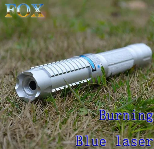 

FOX-Burning cigarettes real 1000mw Blue laser pointer 450NM  Lit a match  Burning your clothes with  16340 BATTERY Free shipping
