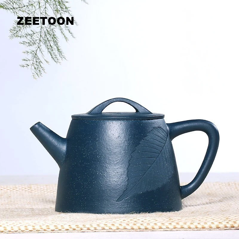 

220ml Authentic Yixing Teapot Chinese Health Kung Fu Tea Set Purple Clay Tea Pot Master Handmade High Stone Scoop Shi Piao Pot
