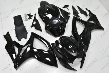 

Abs Fairing GSX R 600 2006 - 2007 K6 glossy Black Fairings GSXR600 2007 Motorcycle Fairing GSX R 750 07