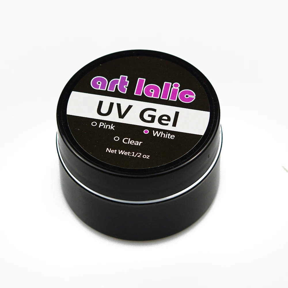 

1Pcs Nail Art UV Gel Tips Glue White Extension Manicure professional Hot Brand