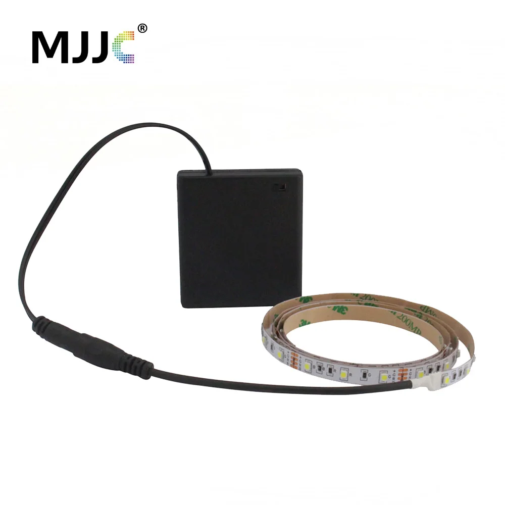 battery-powered-led-strip-light-50cm-1m-2m-3m-adhesive-tape-lights-smd-3528-battery-box-operated-led-stripe-warm-cool-white