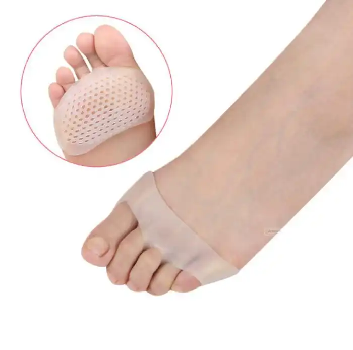 2pcs Silicone Gel Massage Forefoot soft Pad Metatarsal Foot Cushion Pain Relief