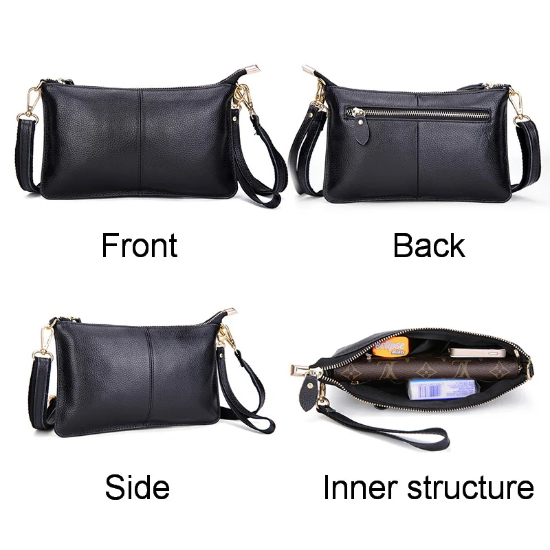 FUNMARDI, натуральная кожа, женская сумка-мессенджер, брендовая сумка на плечо, сумка-конверт, клатч, сумка через плечо, Сумочка для женщин, WLHB1996