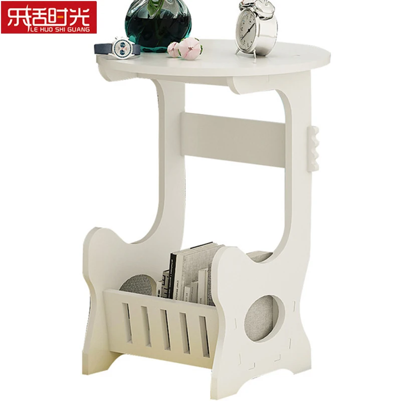 Simple Coffee Table Wooden Side Tables Book Magazine Storage Shelf Floor Living Room Saving Space Creative Mini Size End Table Simple Coffee Table Wooden Side Tables Book Magazine Storage Shelf Floor Living Room Saving Space Creative Mini Size End Table