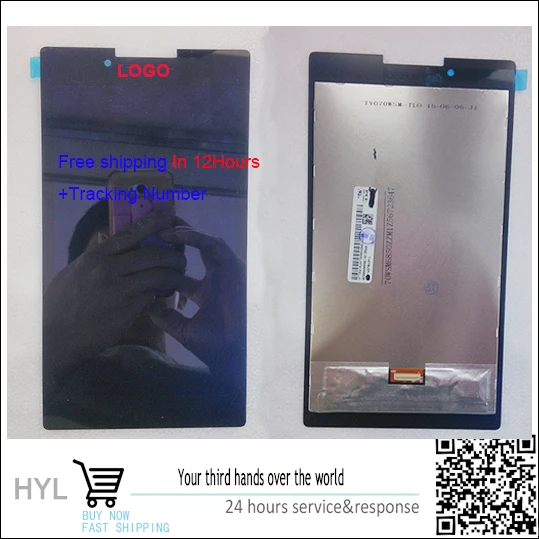 

Original quality Touch screen digitizer+LCD display For Lenovo Tab 2 A7-30 A7-30HC fast shipping tracking number