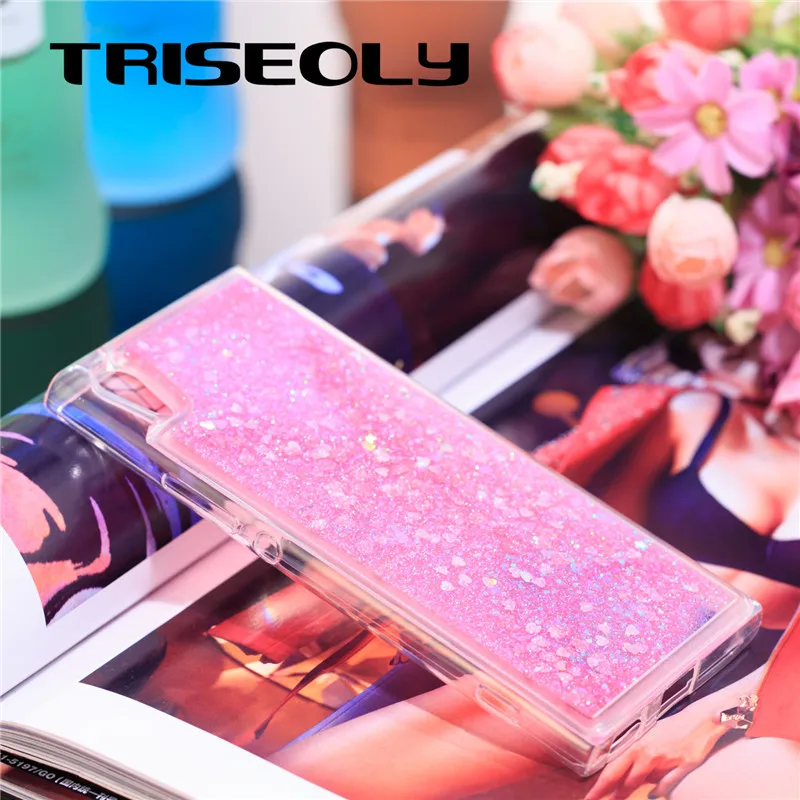 

TRISEOLY FOR Capa Sony Xperia XA1 Case G3112 Quicksand Waterfall TPU FOR Sony Xperia Z6 Cover Phone Back FOR Coque Sony XA1 Case