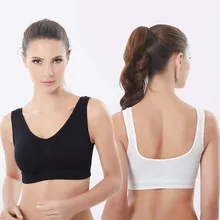 

Fashion Sexy Yoga Bra Women Shake Proof Running Sports Bra Padded Fitness Gym Yoga Top Tank Athletic Crop Top Sportswear Female