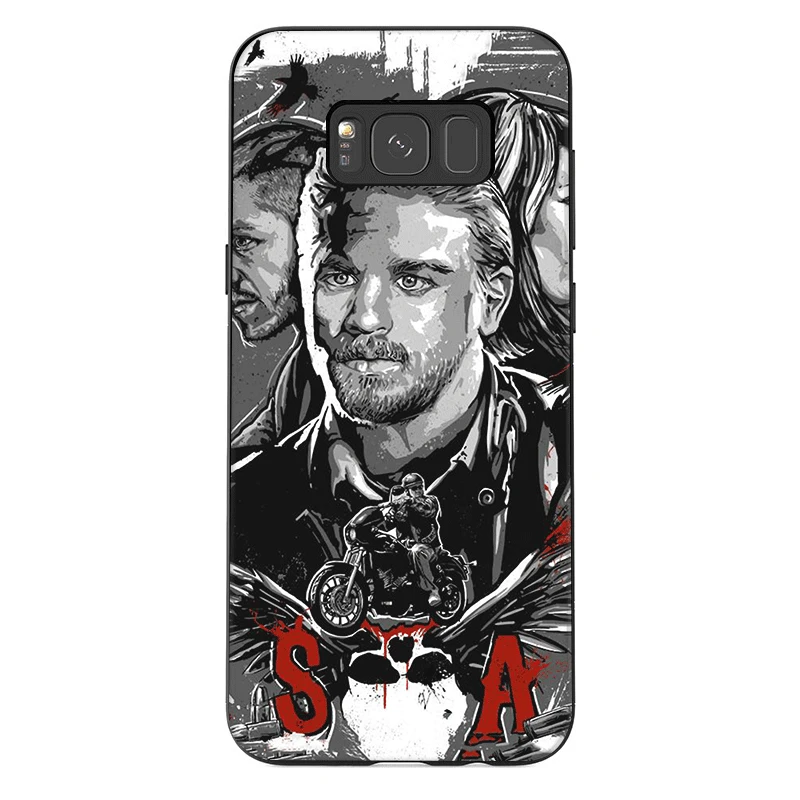 Desxz Sons Of Anarchy Силиконовый ТПУ чехол для телефона samsung S6 S7 Edge S8 S9 S10 Plus S10E защитный чехол