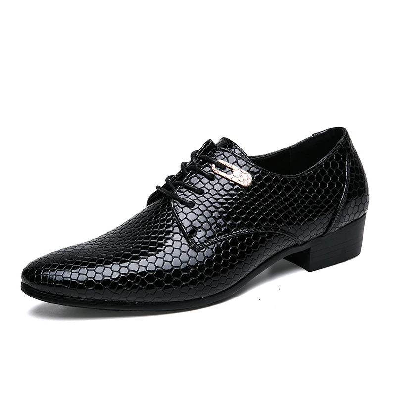 

Leather Mens Fashion Shoes Luxury Brand Lace Up Male Designer Lightweight Casual Shoes Black Blue Man Spring Sneakers Plus Size