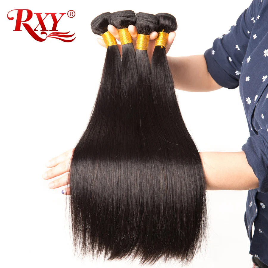 Straight Hair Bundles 1/3/4 Bundles Deals Peruvian Hair Bundles Weaves 8-28inch Top Human Hair Bundles RXY Remy Hair Extensions Straight Hair Bundles 1/3/4 Bundles Deals Peruvian Hair Bundles Weaves 8-28inch Top Human Hair Bundles RXY Remy Hair Extensions