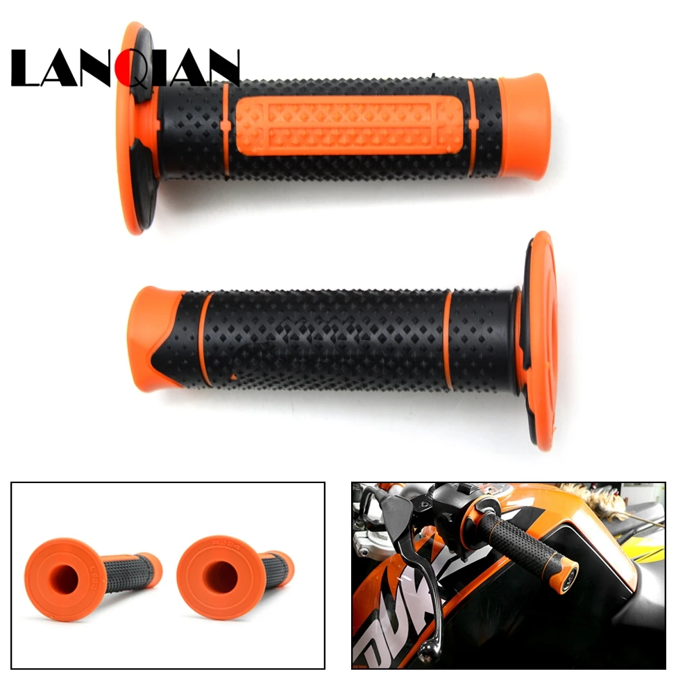 

For KTM XCF XCRW EXCR EXC SXF SXR XCW SX 65 85 105 125 150 200 250 300 with ktm mark Rubber Motorcycle HandleBar Hand Grips logo