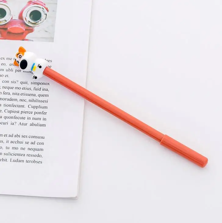 Собака хорошо себя ведёт гелевая ручка для подписи Escolar Papelaria школьные офисные принадлежности рекламный подарок - Цвет: 02