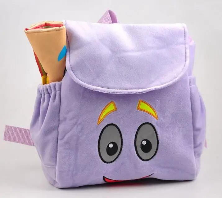 Animation cartoon font b kids b font schoolbags Dora font b Backpacks b font font b