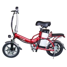 20″ 350W Foldable Electric Bike 36V 12A Samsung Electric Motorcycles Two Seat Road E-Bike Mountain Electric Bicycle Hot Selling