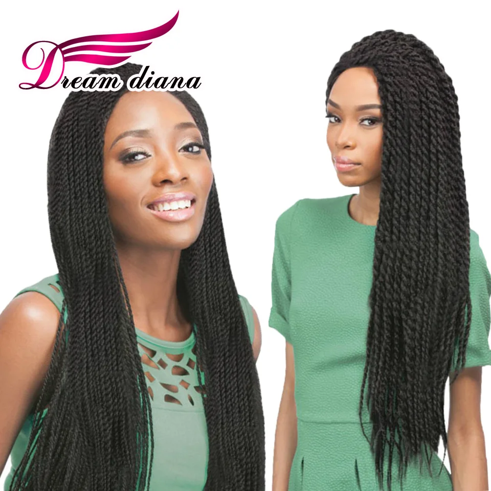 18 Inches Paradise Curl Crochet Braids 30 Strands Senegalese Twist
