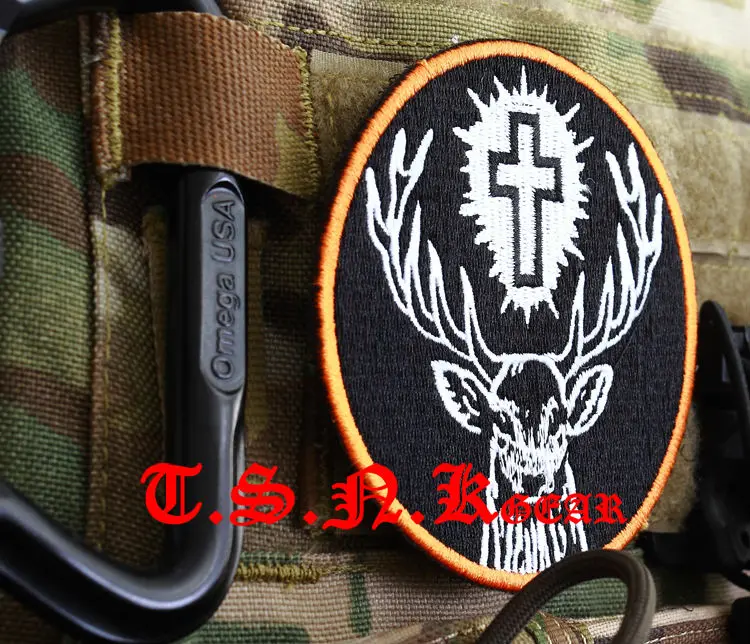 Военная нашивка военная &quotst.Hubertus/parrescuejumper PJ&quot|st badge|pj patch |