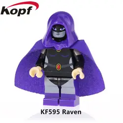 KF595 одной продажи киборг рисунках Super Heroes действие Реван из блоков Starfire модель собрать строительные блоки для детей игрушки DIY подарок