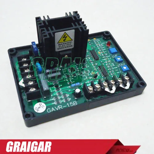 Free Shipping Brushless Generator Voltage Regulator GAVR15B 2PCS/LOT AVR GAVR-15B