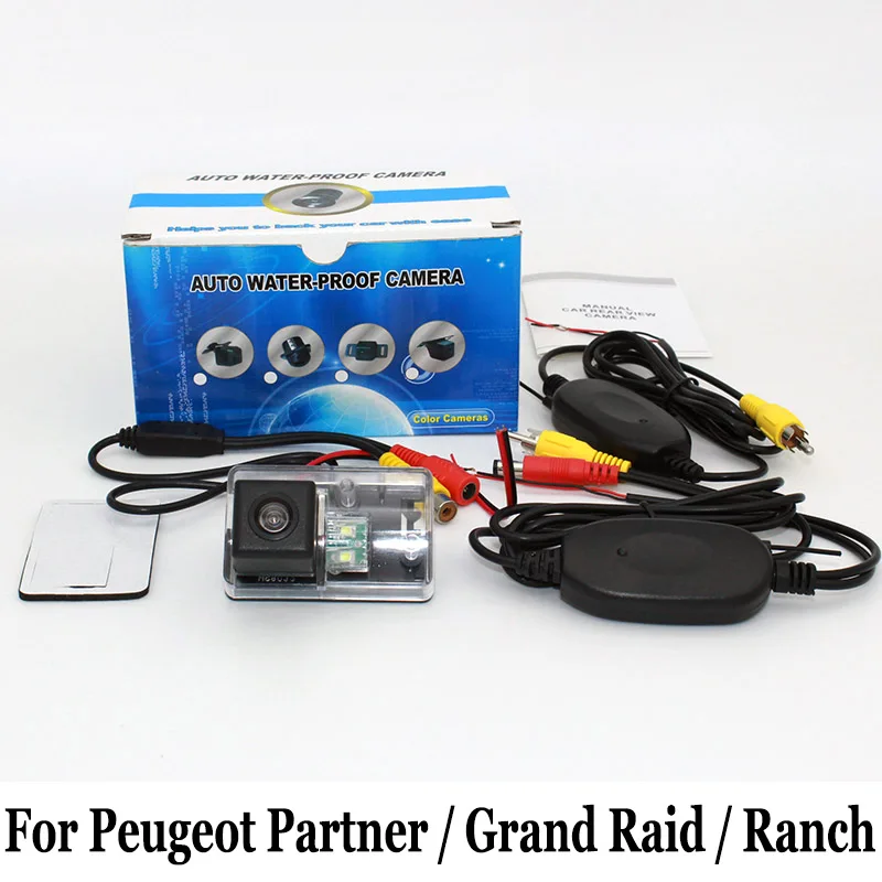 Car Parking font b Camera b font For Peugeot Partner Grand Raid Ranch RCA AUX Wire