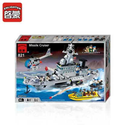 Enlighten Models Building toy Compatible with Lego E821 843pcs Cruiser Blocks Toys Hobbies For Children Model Building Kits Enlighten Models Building toy Compatible with Lego E821 843pcs Cruiser Blocks Toys Hobbies For Children Model Building Kits