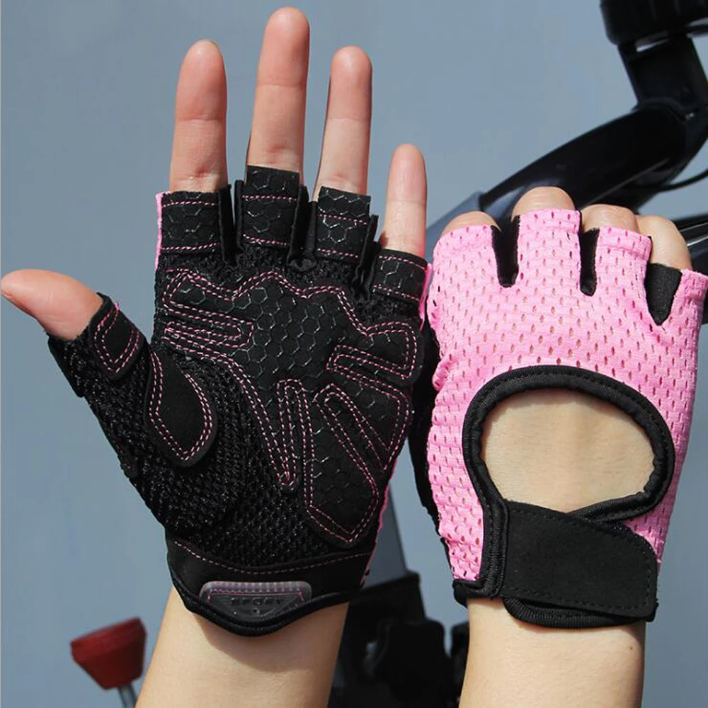 Мужские и женские Дышащие Перчатки для фитнеса, тяжелой атлетики, перчатки для тренировок, бодибилдинга, противоскользящие рукавицы на запястье