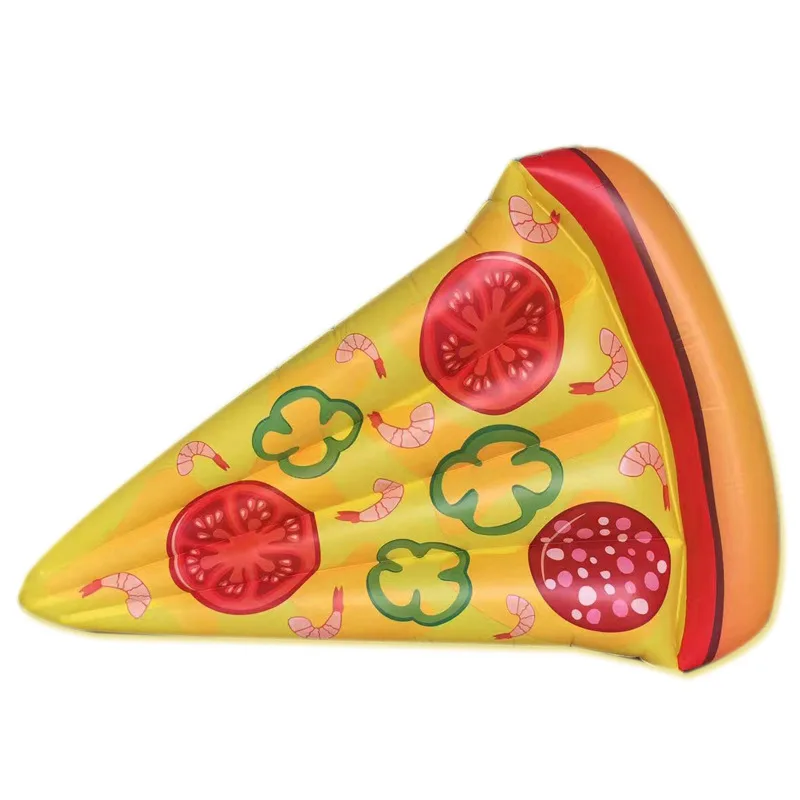 180*150 см гигантские надувные пепперони пицца бассейна лежат по плаванию кольцо для взрослых детей Air матрас воды игрушка шкафа