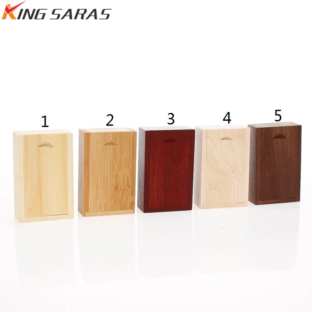 

new high grade usb 2.0 wooden USB flash drive 32gb 4GB 8GB pen drive 16gb pendrive 64gb usb stick 128gb box custom company logo