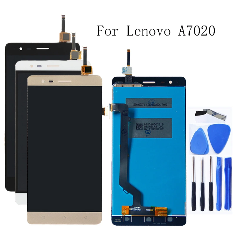 

100% tested for Lenovo K5 Note A7020 K52t38 k52e78 LCD + touch screen digitizer component + Free shipping