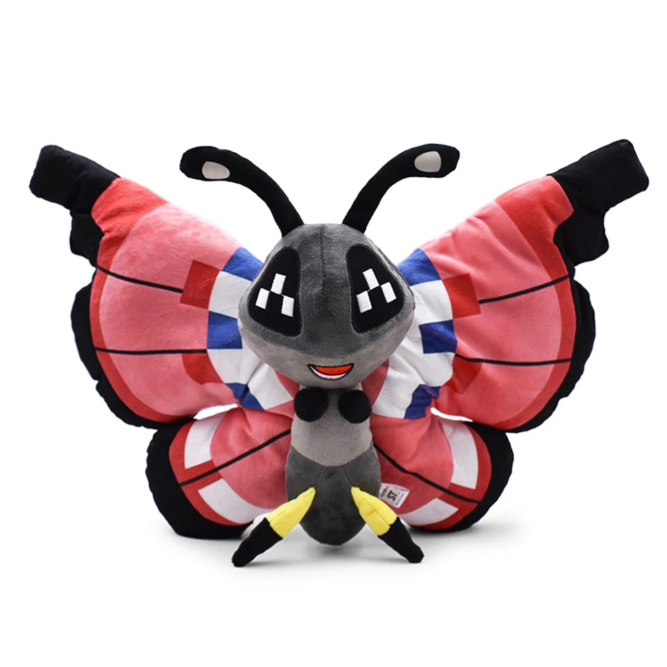 

35cm Vivillon Anime Games Plush Toy Stuffed Toys Butterfly Pikachu Series Flying Insect Baby Soft Toy birthday Gift For Children