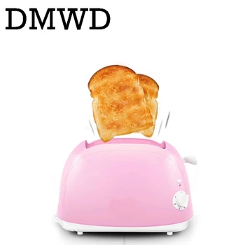 

DMWD Household Baking Bread making Machine Automatic electrical Toaster Breakfast Machine maker Toast oven 2 Slices pieces EU US