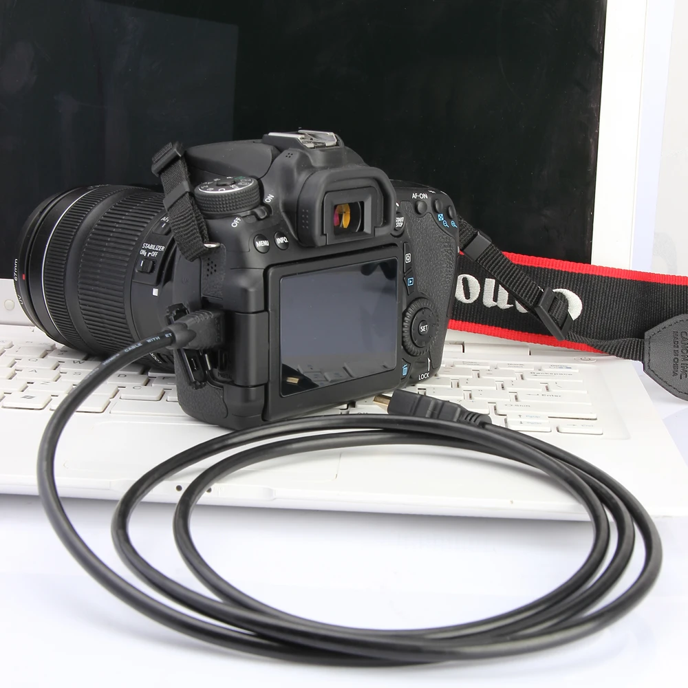 Матрица мини HDMI к HDMI кабель 1,5 м для Canon HTC-100 EOS 60D 600D 650D 700D 1100D 5D3 5D2 5D 6D 7D T2i T1i цифровой Камера
