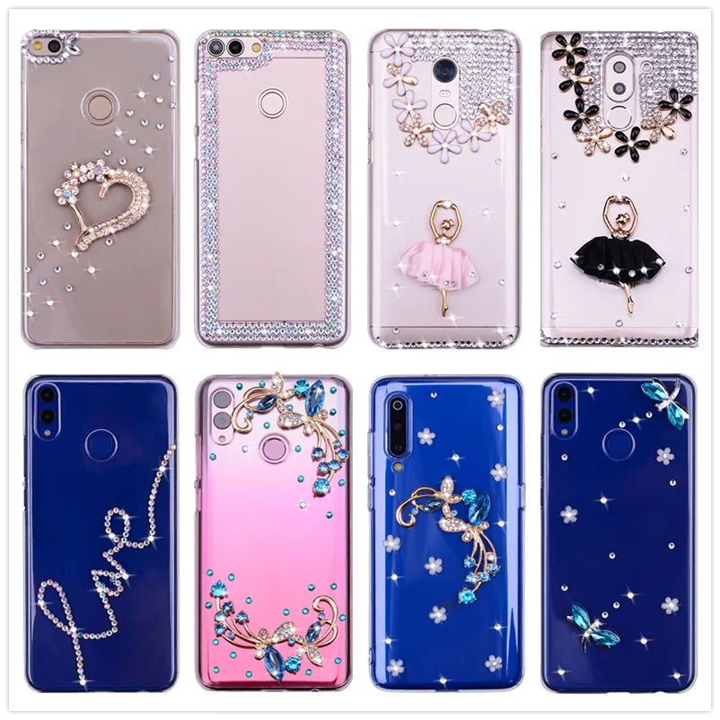 

Case for Xiaomi Redmi Note 5 Global 5 Plus Note 7s 7 Pro Case 3d Bling Redmi 4X 4A 6 Pro S2 Y2 redmi k20 pro Pocophone F1 Cover