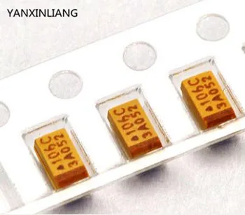

50PCS 1206 SMD Tantalum Capacitor 16V 22UF A type Accuracy 10%