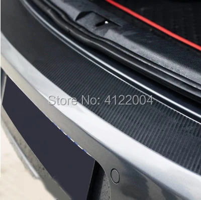 

Auto Rear Bumper Trunk Tail Lip Carbon Fiber Protection Stickers For Geely Emgrand 7 EC7 EC715 EC718 HAVAL F5 F7 H9 H5 H6 H7 H8